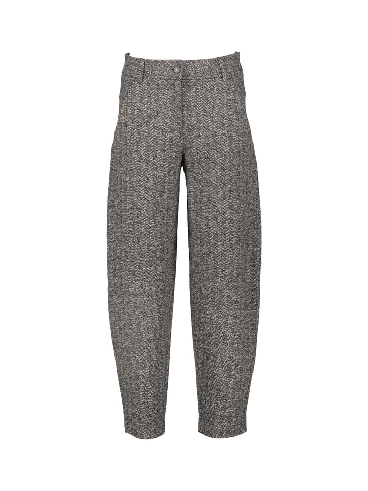 Grijze broek met print Cambio