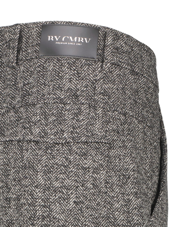 Grijze broek met print Cambio