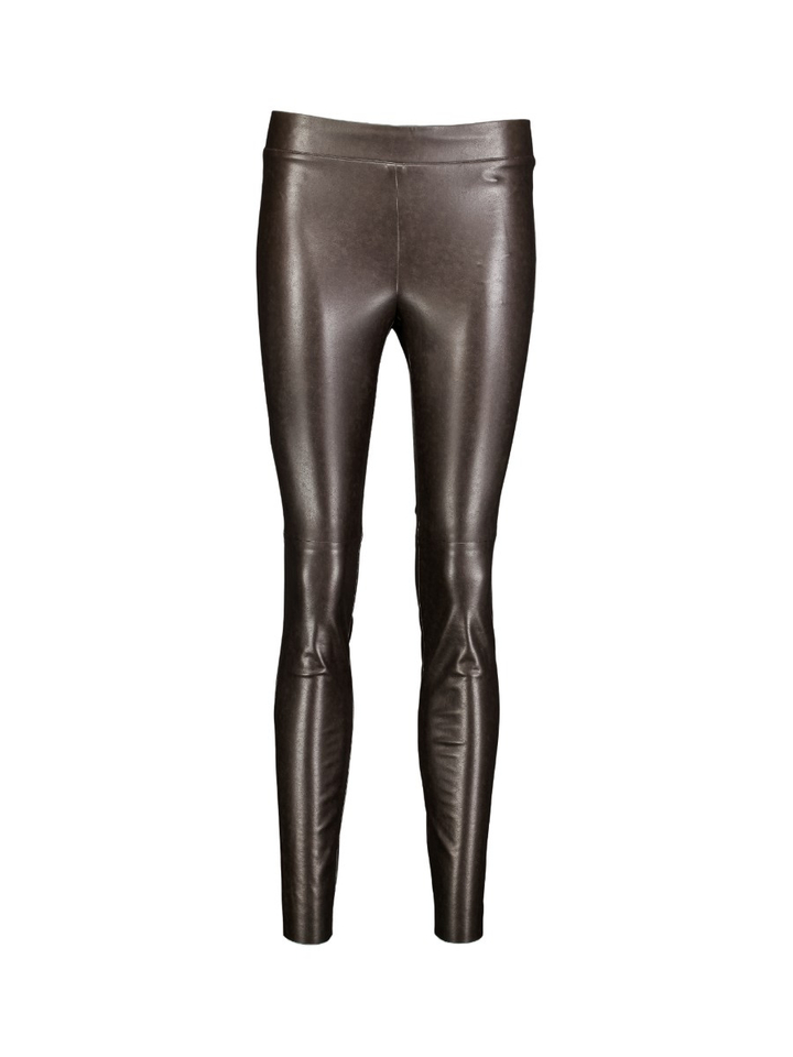 Bruine broek in imitatieleer RANDA Cambio