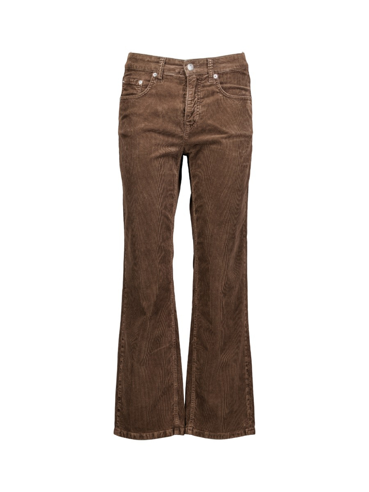 Bruine langa broek Gini Cambio 