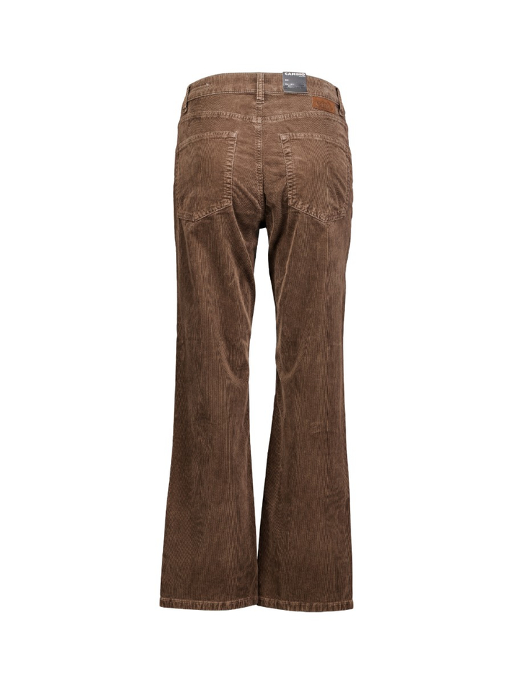 Bruine langa broek Gini Cambio 