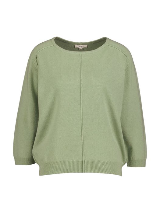 Groene trui met ronde hals Layla Gigue