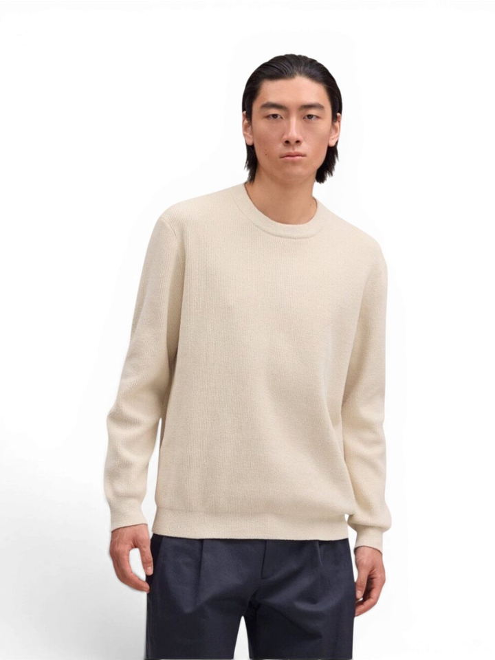 Ivory casual gebreide pull Danny NN.07