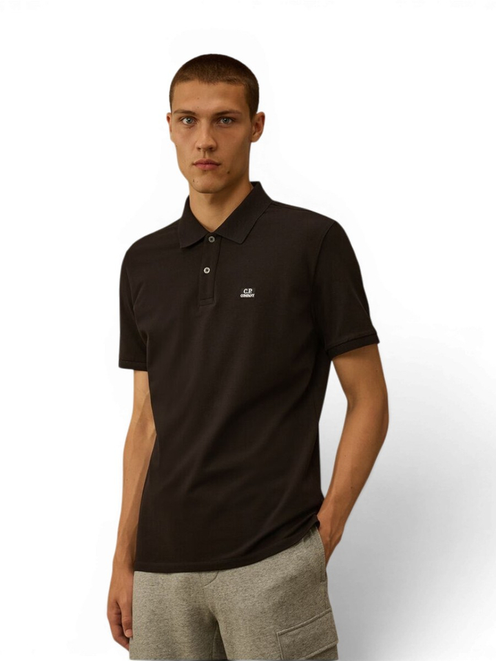 Donkerblauwe casual polo Cp Company