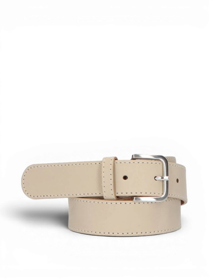 Beige kleurige riem Stijn Blue Bay