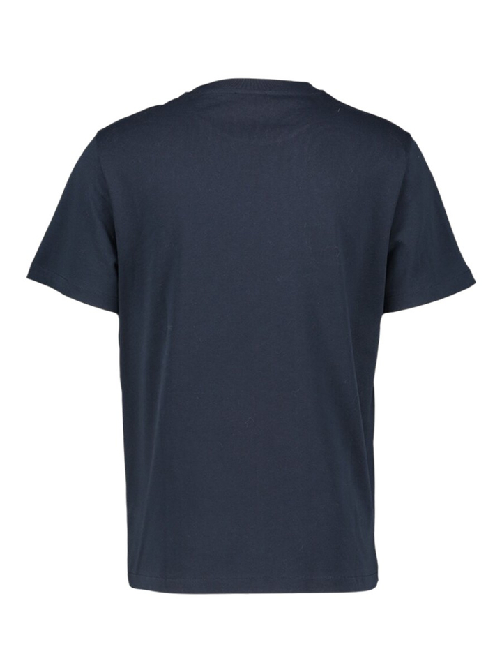 Blauwe t-shirt t-shirt met Logo A.P.C.