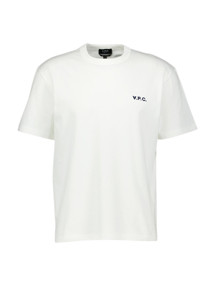 Witte  t-shirt met Logo A.P.C.