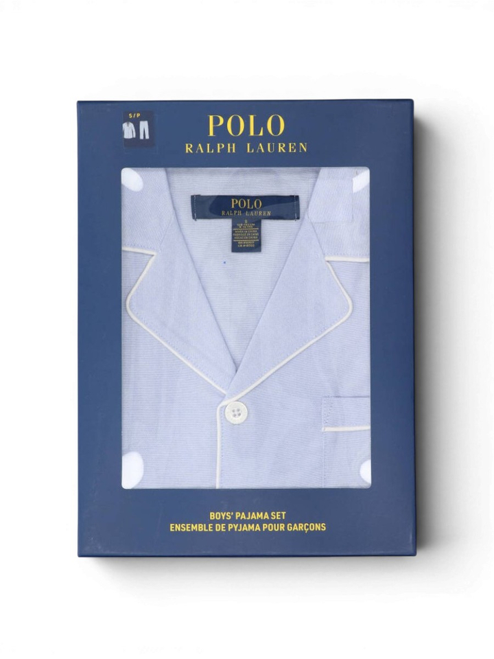 Lichtblauwe pyjama set Ralph Lauren
