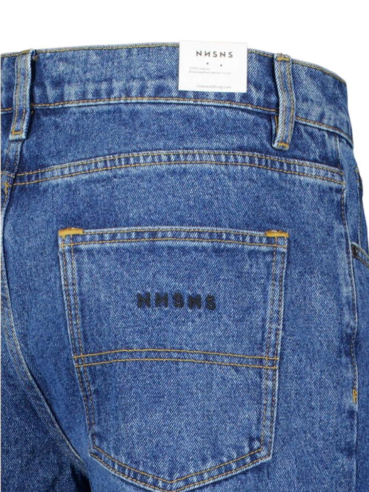 Donkerblauwe jeansbroek Nessie NNSNS