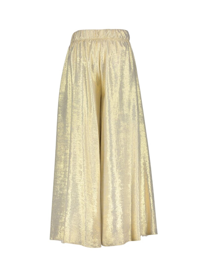 Goud losvallende broek Diamante Blu
