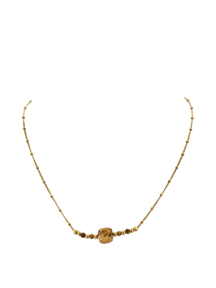 Beige ketting Rilano Les Cordes 