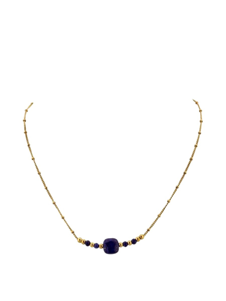 Blauwe ketting Rilano Les Cordes