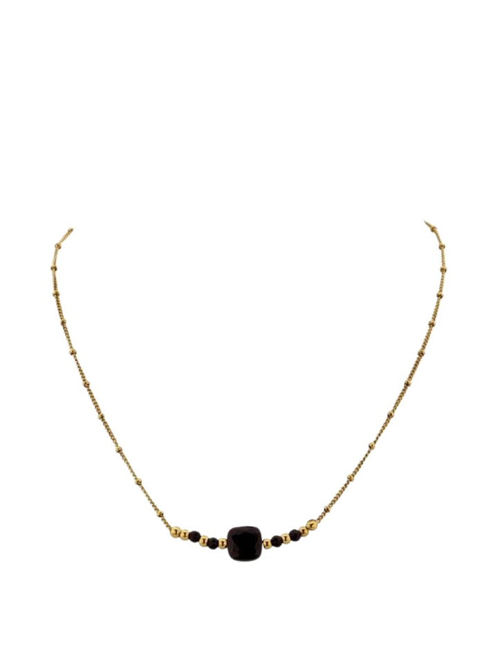 Zwarte ketting Rilano Les Cordes