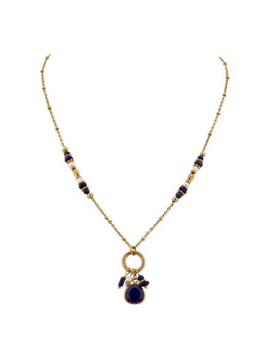 Blauwe ketting Riba Les Cordes