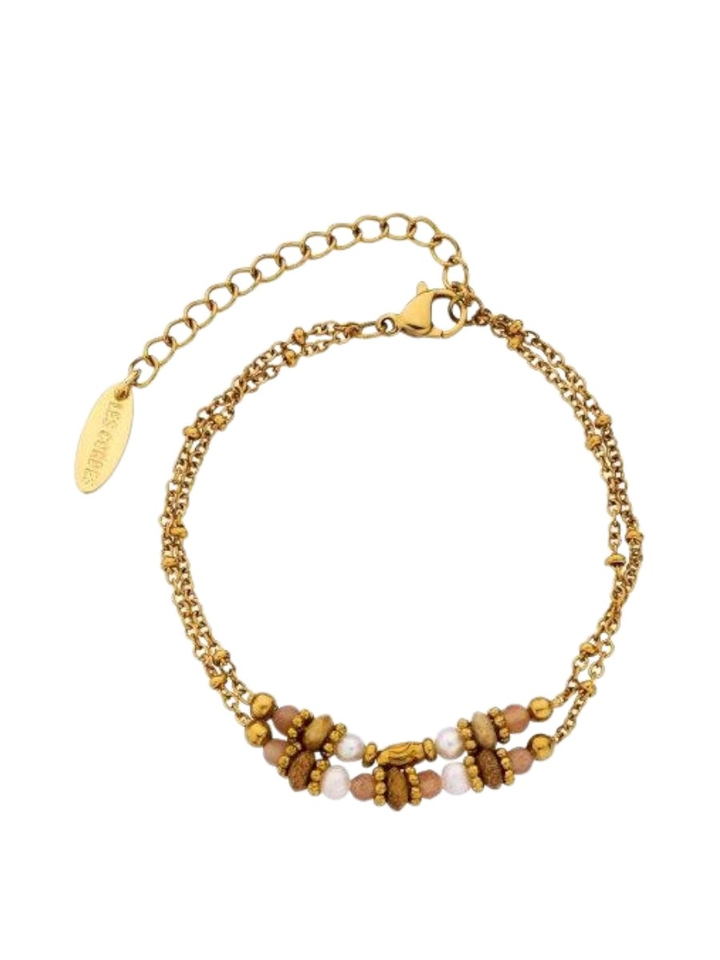 Beige armband Riba AB Les Cordes