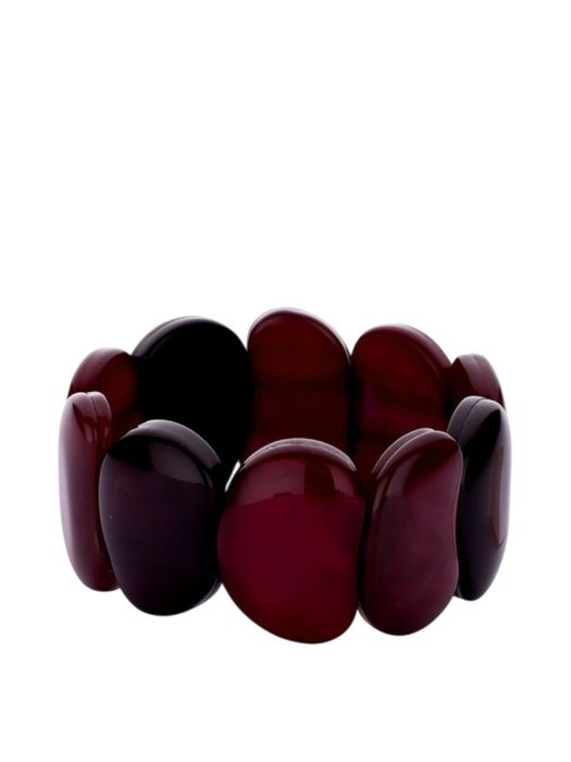 Aubergine armband Kiel AB Les Cordes