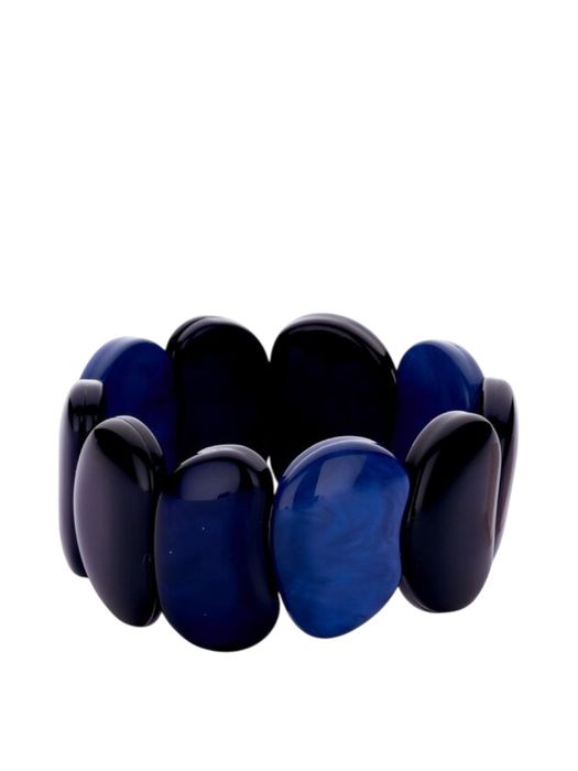 Donkerblauwe armband Kiel AB Les Cordes