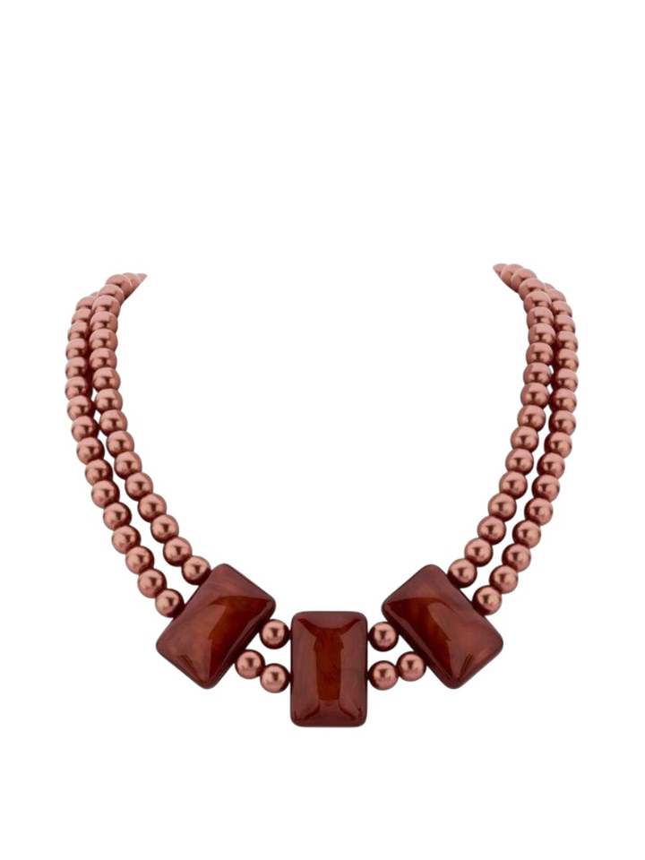 Bruine ketting Kats kort Les Cordes 