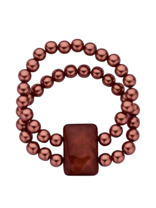 Bruine armband Kats AB Les Cordes