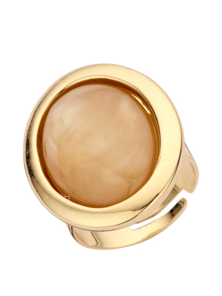 Beige ring KRI7 Les Cordes 