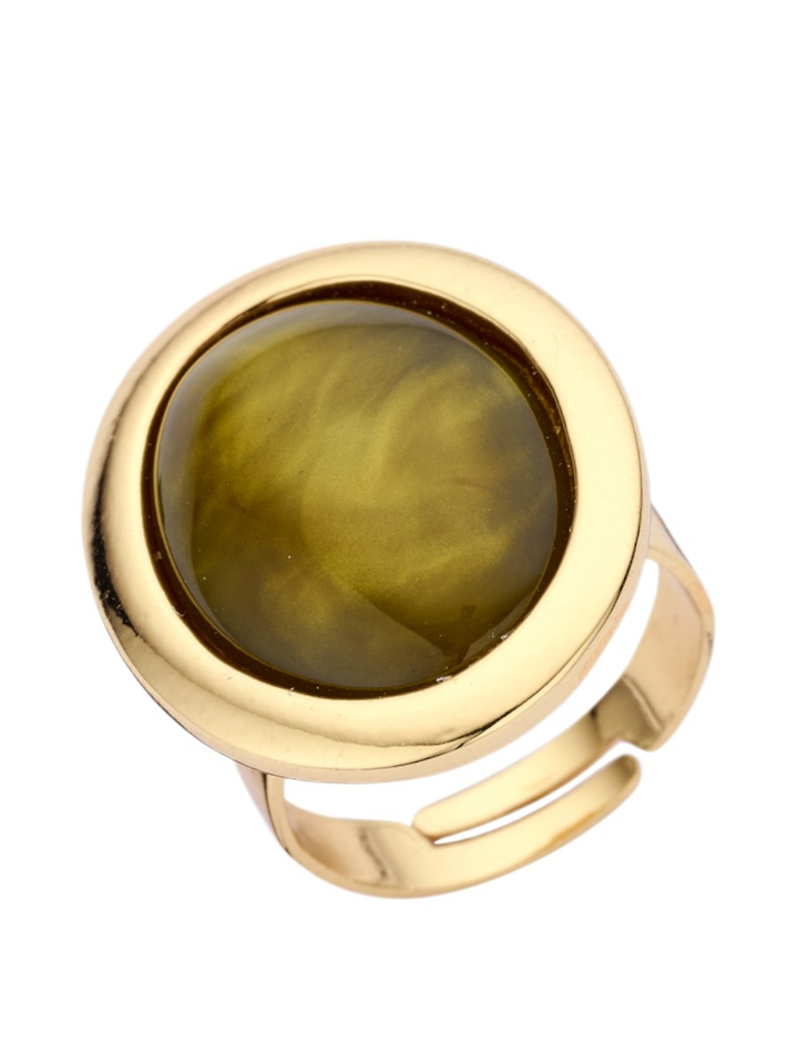 Aubergine ring KRI7 Les Cordes
