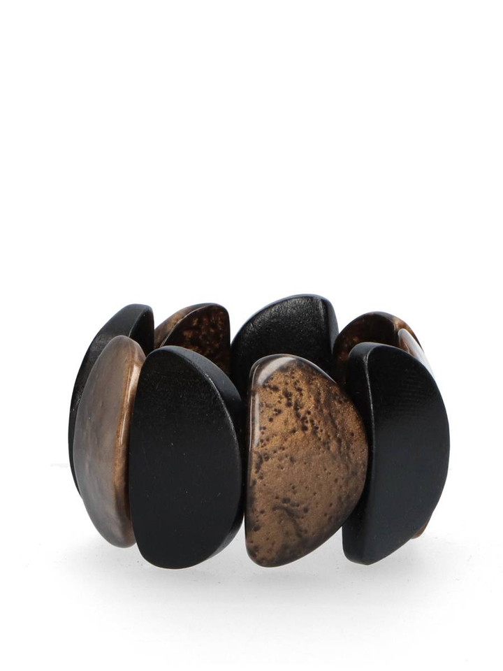 Zwarte armband Umer AB Les Cordes