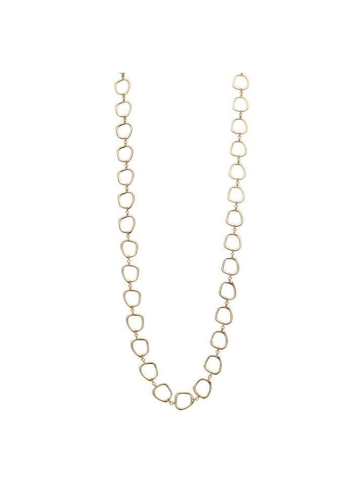 Gouden ketting Dalena lang Les Cordes