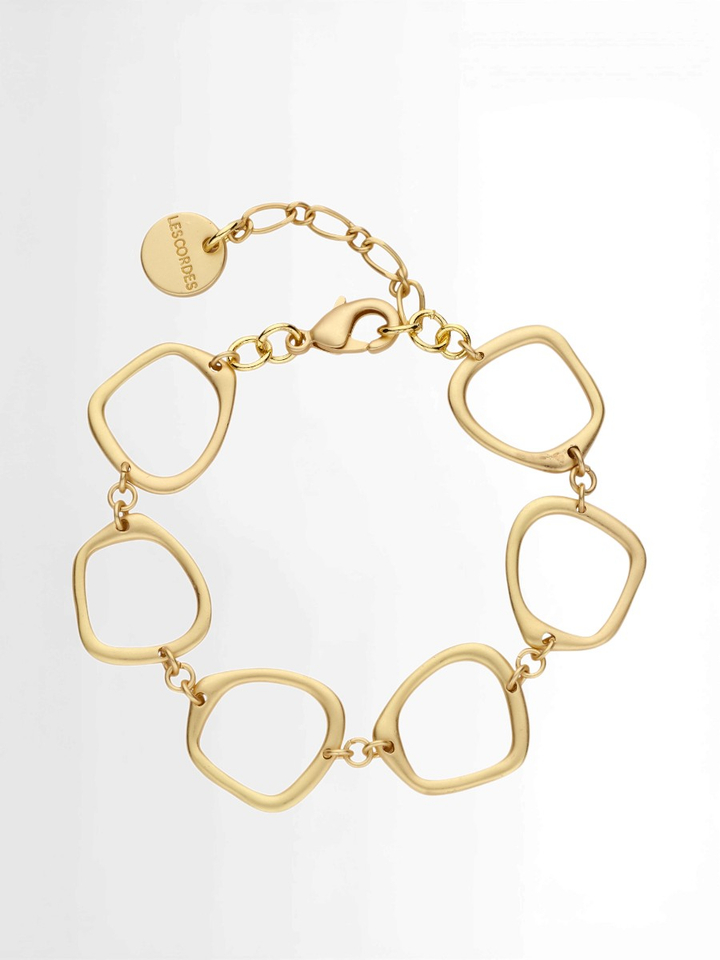 Gouden armband mat Dalena Ab Les Cordes