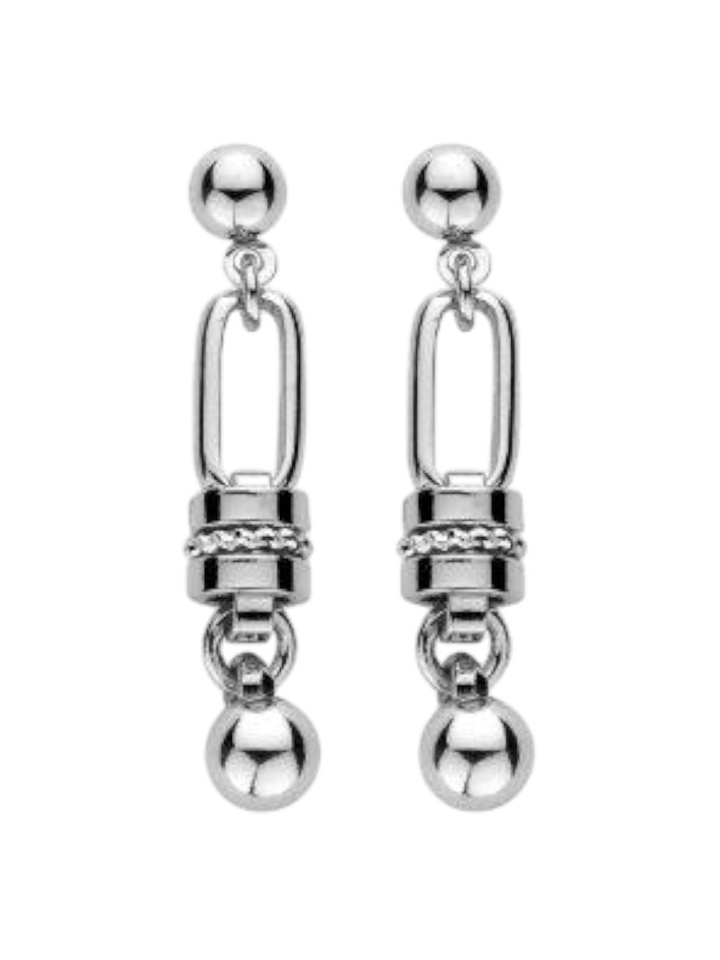 Zilver oorbellen DIO OB Les Cordes 