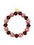 Aubergine armband Dokia AB Les Cordes 