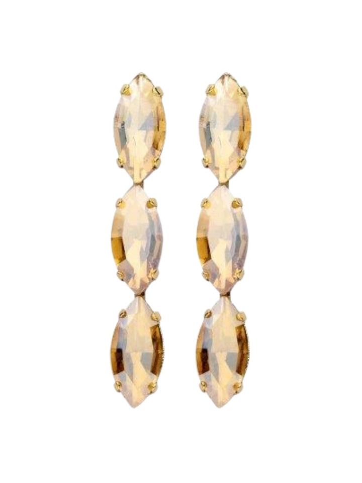 Beige oorbellen DOREE OB Les Cordes