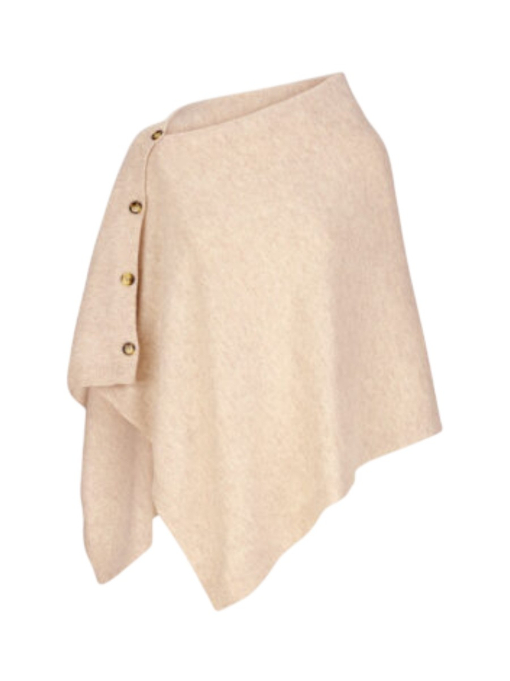 Lichtbeige poncho Les Cordes 