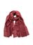Bordeaux sjaal met wol Les Cordes 