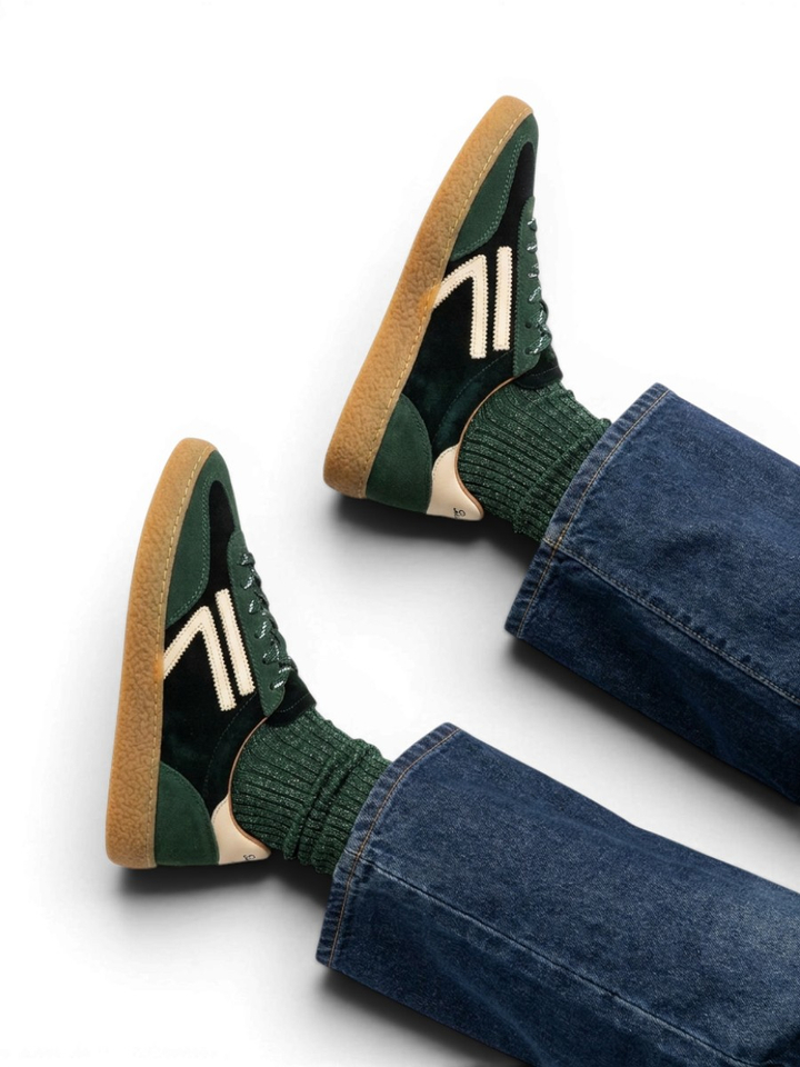 Peppermint green lage sneakers Puraai