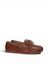 Bruin lederen boatloafer Posa 