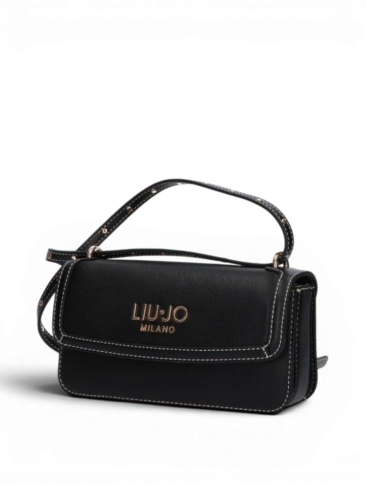 Zwarte crossbody met logo Liu Jo