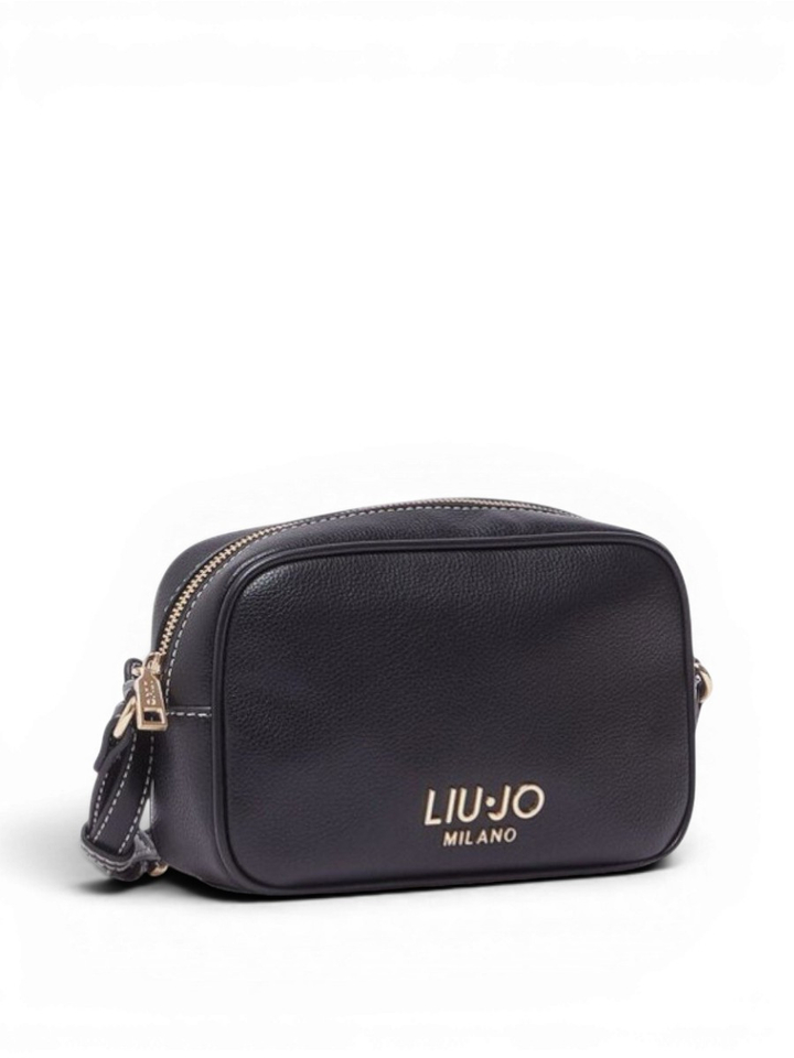 Zwarte crossbody met logo Liu Jo