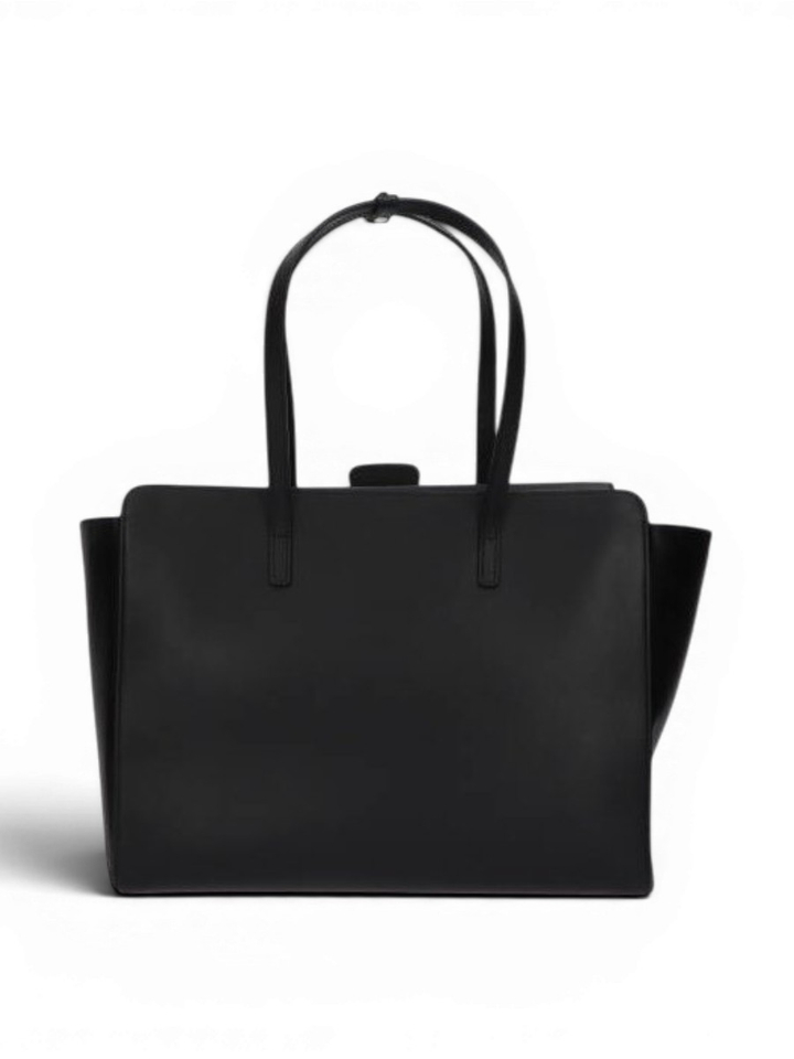 Zwarte handtas Flap L Hidesins