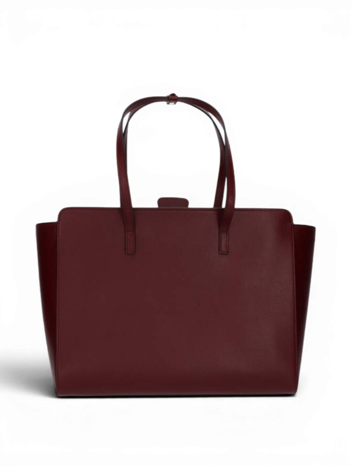 Wine bordeaux handtas Flap L Hidesins 