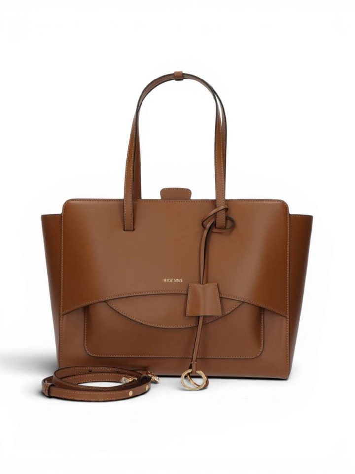 Caramel handtas Flap S Hidesins 