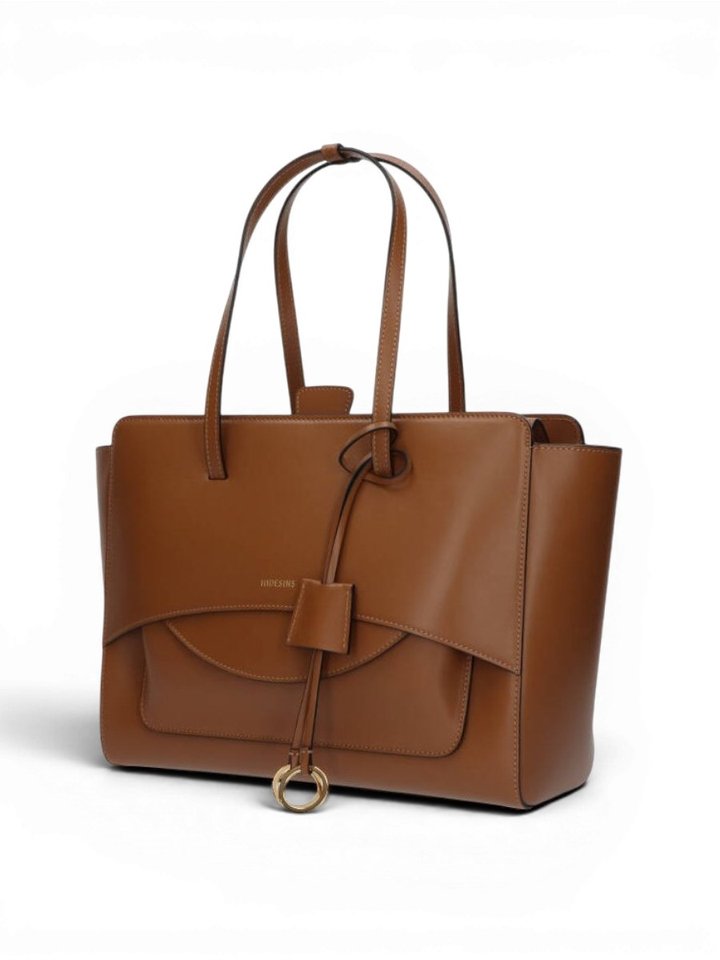 Caramel handtas Flap S Hidesins 