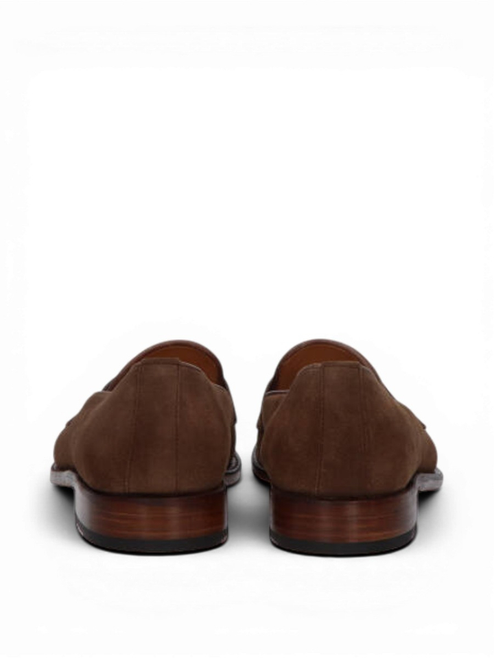 Bruine lage schoenen Cordwainer