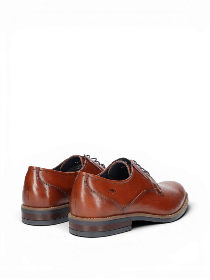 Cognac kleurige geklede schoenen