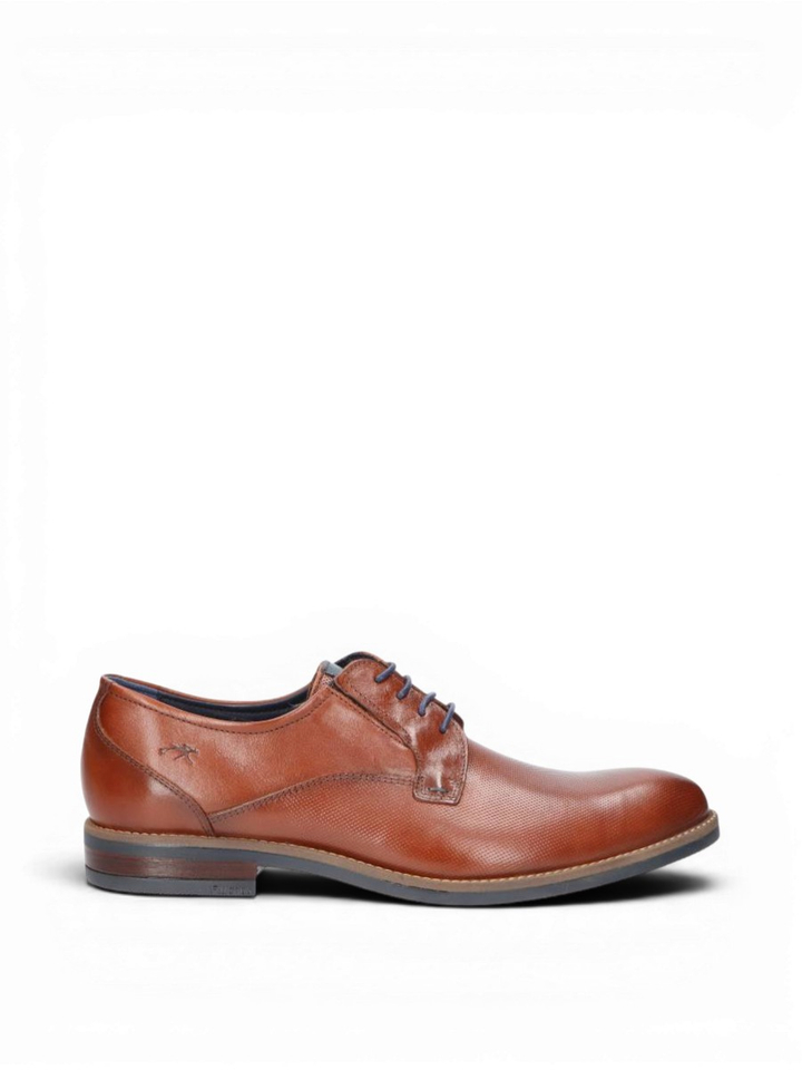 Cognac kleurige geklede schoenen