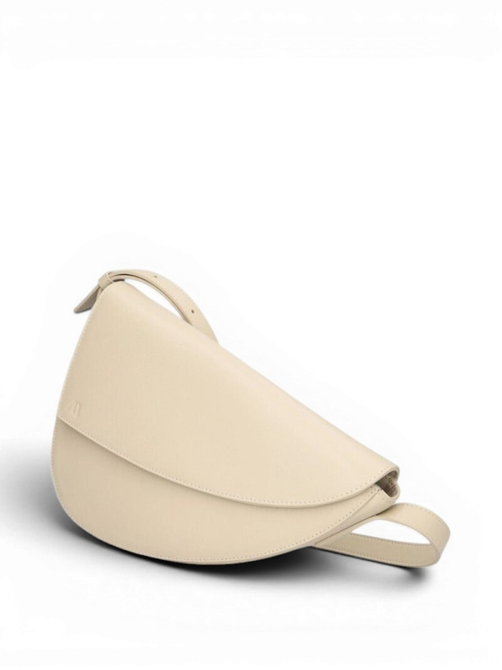 Soft touch crème handtas Rebel Saddle Kaai