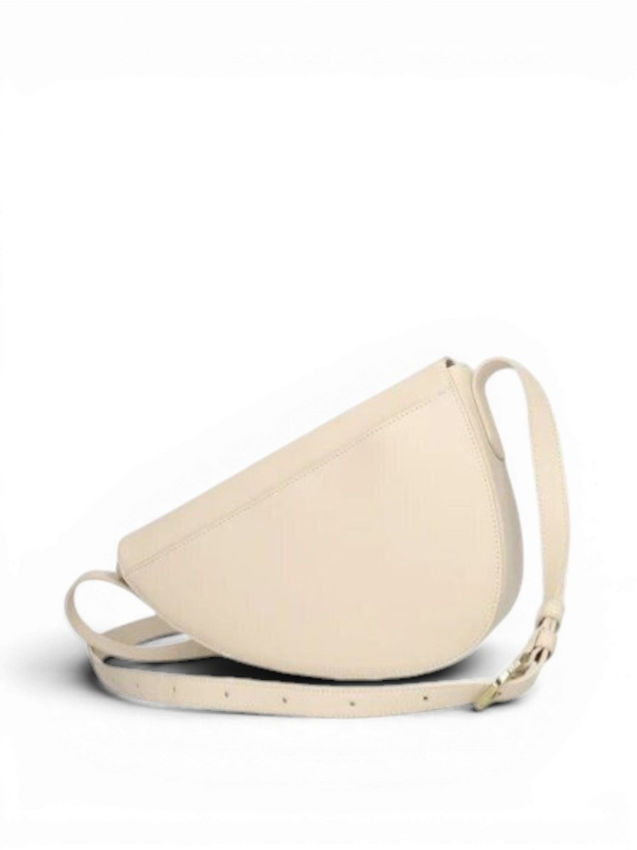 Soft touch crème handtas Rebel Saddle Kaai