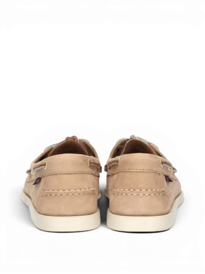 Beige camel docksides Sebago