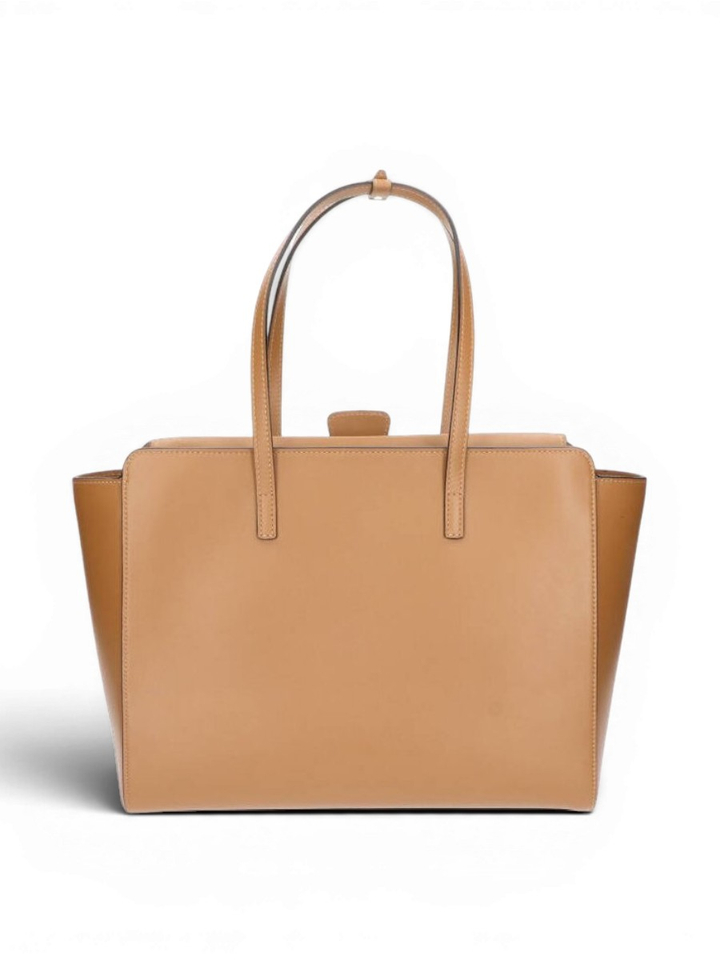 Caramel shopper Flap L Hidesins