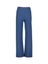 Blauwe wijde broek Rinascimento