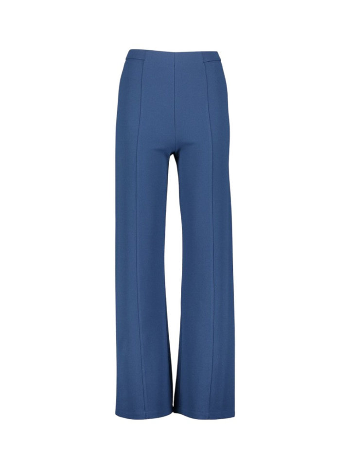 Blauwe wijde broek Rinascimento